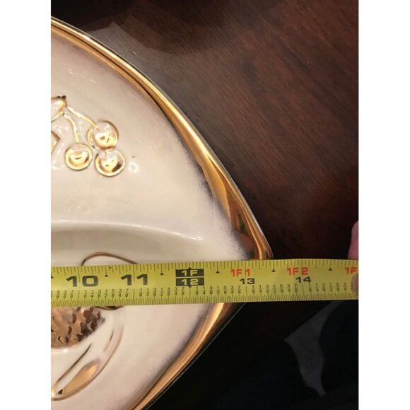 Vintage MCM HOENIG of California Three Piece Nesting Serving Platter | Charcuter - Picture 10 of 16